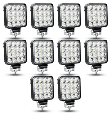 Productafbeelding van 10 stuks Led Werklamp 3,3 inch 48W Mini Spotlight Licht, waterdicht