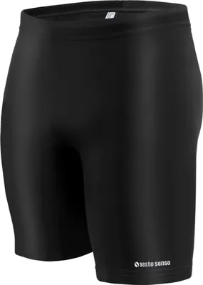 Produktbild von Sesto Senso Herren Jammer Badehose – Lange, eng anliegende Badeshorts Boxer – Für Surfen, Segeln & Wassersport – M Schwarz