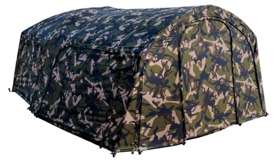 Produktbild von Frontier II XL Camo Deluxe Erweiterung 150x270x170cm - Zelterweiterung, Angelzelt, Karpfenzelt