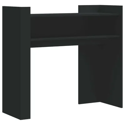 Zdjęcie produktu dla vidaXL Stolik konsola czarny 100x35x90 cm materiał drewnopochodny