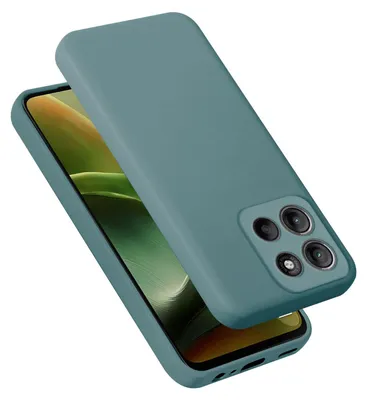 Produktbild von Cadorabo Hülle für Motorola Moto G15 Hülle Silikon Handyhülle Case aus flüssigem Silikon, Kratzfeste und stoßfeste Schutzhülle für Motorola Moto G15