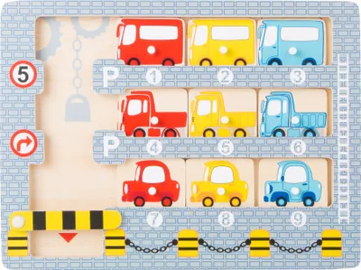 Produktbild von Small Foot 10660 Schiebe-Puzzle Parkhaus (1 Stück)