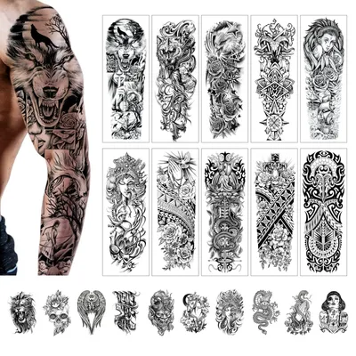 Produktbild von Solidchoice – 20 temporäre Tattoomäntel für Erwachsene