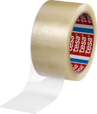 Productafbeelding van 6 rollen TESA verpakkingstape, type 4280, lengte 66 meter, breedte 50 mm, transparante PP-folie