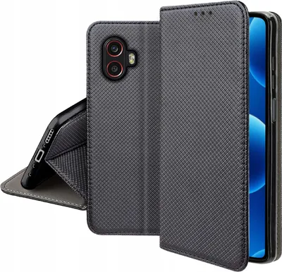 Obrázok produktu pre MAGNET puzdro pre Samsung XCover 6 Pro Uzamykateľné čierne puzdro + sklo 9H