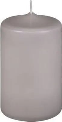 Produktbild von Premium Stumpenkerzen Hell-Grau 100 x 60 mm, 1 Stück