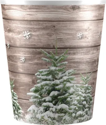 Zdjęcie produktu dla Osłonka na doniczkę CHRISTMAS STROMEK świąteczna plastikowa d12x14cm