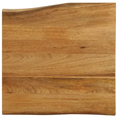Obrázek produktu pro Stolová deska s hranou stromu 80x80x3,8 cm z masivního mangového dřeva