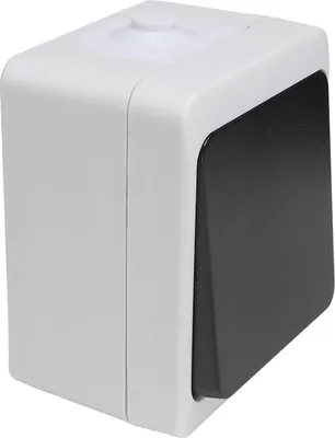Produktbild von REV AquaMini Aus-/Wechselschalter Aufputz IP54 Feuchtraum kompakt platzsparend mini
