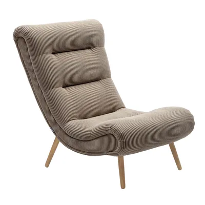 Produktbild von Max Winzer Relaxsessel Sören - Cordstoff mocca - Maße: 72 x 100 x 93 cm