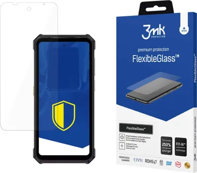 Image de 3mk Verre d'écran hybride FlexibleGlass pour Ulefone Armor 24 0,3mm 7H