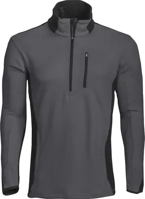 Produktbild von Langarmshirt MICRO POLO 3306 mit Stehkragen, kurzem Reißverschluss und Kinnschutz
