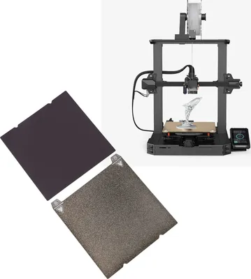 Obrázek produktu pro sada vyhřívaného lůžka pro 3D tiskárnu Hliníkové vyhřívané lůžko a oboustranný plech PEI s texturou pro 3D tiskárnu s magnetickou základnou pro K1 K1c