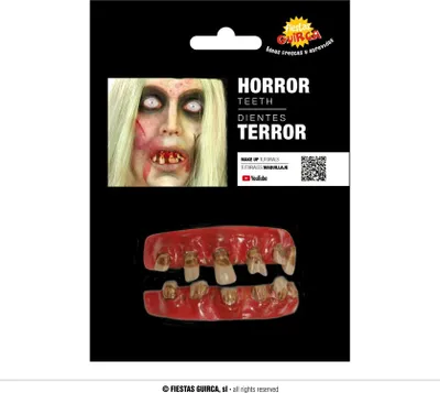 Immagine prodotto di denti storti da pirata - protesi per adulti