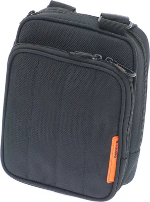 Produktbild von Flugumhänger Umhängetasche Tasche POLYSTER 21x16x7cm Schwarz Bowatex