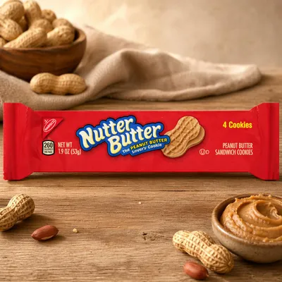 Immagine prodotto di Biscotti al burro di arachidi Nutter Butter 56 g