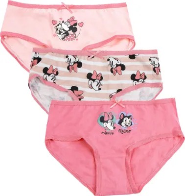 Obrázok produktu pre Súprava spodnej bielizne pre dievčatá, 3 diely, Minnie Bunt, 6–8 rokov, Disney