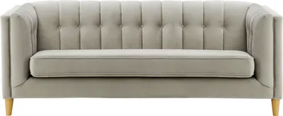 Produktbild von Dreisitzer-Sofa Sodre - hellgrau - Velluto 15