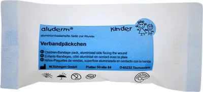 Produktbild von Verbandpäckchen aluderm Kinder groß