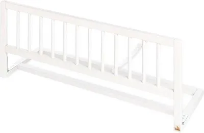 Productafbeelding van Babyspijlen voor kinderbed, 90 cm - Accessoires voor kinderbed - Veiligheidsnet - Voor baby's en peuters - Wit