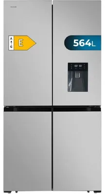 Produktbild von Cecotec 02458, Freistehend, French door, Edelstahl, 4 Tür(en), An Tür, R600a