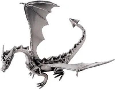 Produktbild von Handgefertigte Drachenfigur aus Metall – Unikat für Fantasy-Fans