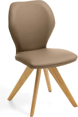 Produktbild von Niehoff Sitzmöbel Colorado Trend-Line Design-Stuhl Eichengestell - Leder
