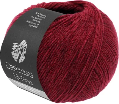 Produktbild von Lana Grossa - Cashmere 16 Fine 0057 weinrot