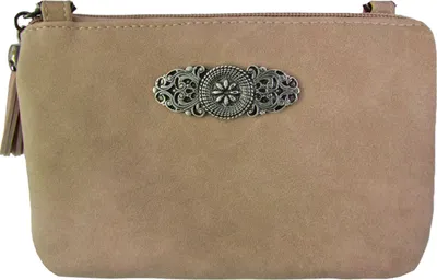 Produktbild von Trachten Handtasche "Sofia" - Dirndl Umhängetasche | Taupe