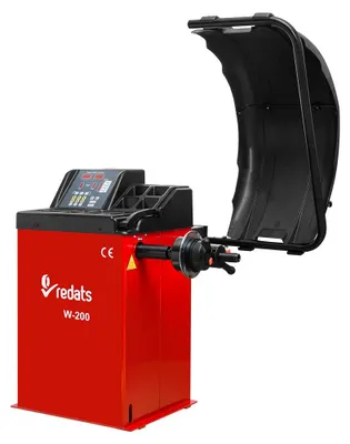 Immagine prodotto di Equilibratrice semi-automatica per cerchi da 10" a 24" pollici 230V Redats Polonia