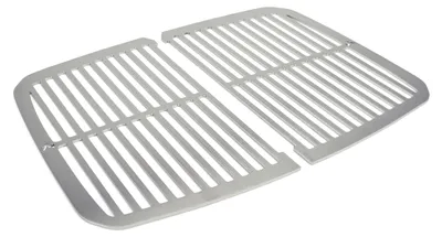 Produktbild von Edelstahl INOX Grillroste für Weber Pulse 2000 | spülmaschinenfest - Set aus 2 Hälften