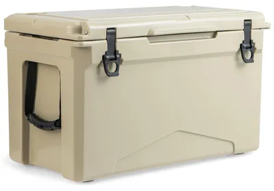 Immagine prodotto di Borsa termica isolata - Frigorifero portatile - Contenitore per ghiaccio - Borsa termica rigida - Borsa termica per picnic - Realizzata in plastica stampata a rotazione