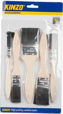 Zdjęcie produktu dla Zestaw Szczotek 5 Szt., 13, 19, 25, 38 I 50 Mm