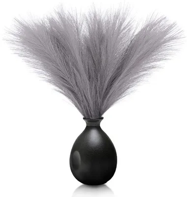 Produktbild von Pampasgras, 6 Stück, 45 cm - Künstliches Pampasgras - Getrocknete Pflanzen - Dekoration für Vasen - Wohnzimmerdekoration - Natürliches Aussehen