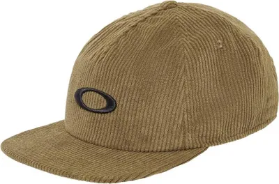 Image de Casquette Oakley Ellipse en velours côtelé, vert armée.