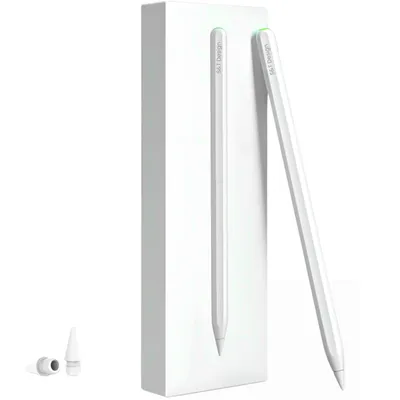Produktbild von Apple Pencil alternative Stift für iPad kabelloses Laden Wireless Charging Magnetisch Stylus Pencil Weiss iPad Stift für Apple Tablet