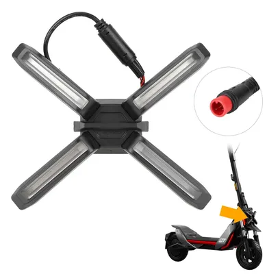 Produktbild von LED Frontlicht Scheinwerfer + Higo 2 Pin Für Segway Ninebot ZT3 & ZT3 Pro