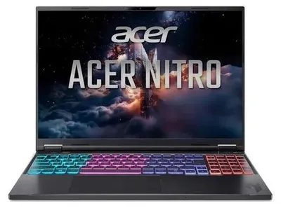 Immagine prodotto di Acer Nitro 16 AN16-A91-R48M, portatile da 16" con display WQXGA, processore AMD Ryzen 9 9955HX3D, 16 GB di RAM, 1 TB di storage, scheda grafica RTX 5070 Ti e sistema operativo Windows 11