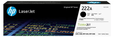 Obrázok produktu pre HP 222A - čierna - originálna - LaserJet - tonerová kazeta (W2220A)