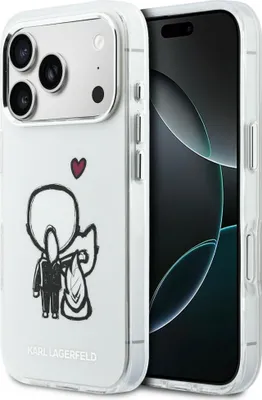 Immagine prodotto di Custodia Karl Lagerfeld Karl & Choupette     Back Magsafe per iPhone 17 Pro Trasparente