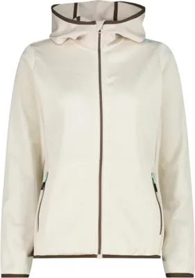 Produktbild von CMP Damen Outdoor Knit Tech Jacke mit Kapuze beige 42