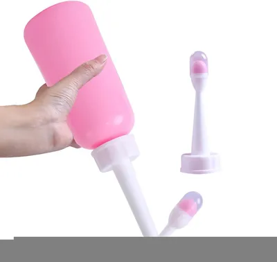 Productafbeelding van Reisbidet - Draagbaar Bidet - Persoonlijke Hygiëne - Hittebestendig Ontwerp - 19 cm - Wit