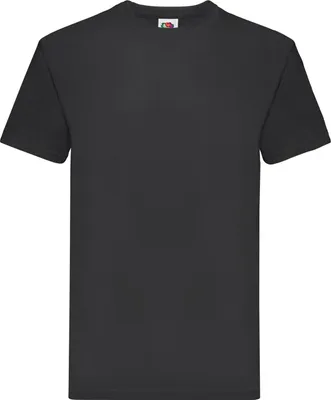 Obrázok produktu pre Fruit of the Loom – Pánske tričko „Super Premium“ FK2982 (L) (čierne)