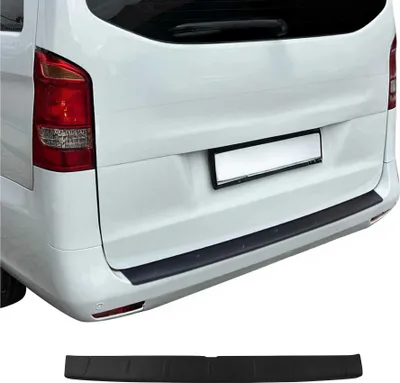 Image de Protection Seuil de Pare-chocs Arriére Pour Mercedes Vito W447 2014-2025 ABS Mat