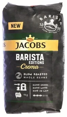 Produktbild von Jacobs 8711000895849, 1 kg, Cafe crema, Kaffee Latte