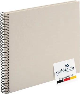 Productafbeelding van Goldbuch 25 323, spiraalalbum Bella Vista, fotoalbum, 35x30x1,5 cm, zandkleur