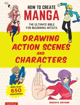 Obrázok produktu pre How to Create Manga: Zeichnen von Action-Szenen und Charakteren, über 600 Illustrationen