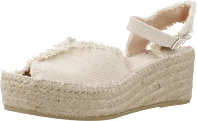 Produktbild von TONI PONS ISAURA Damen Espadrille-Sandalen mit Keilabsatz in der Farbe Beige