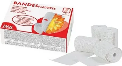 Produktbild von DAS - Gypsumband DAS Piffrip 8cmx3m Box mit 4 Streifen