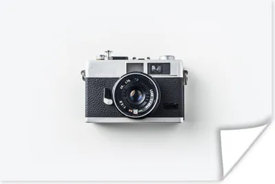 Produktbild von MuchoWow® Poster Kamera - Vintage - Weiß 180x120 cm - Fotoplakat